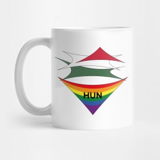 Hungary pride flag Mug